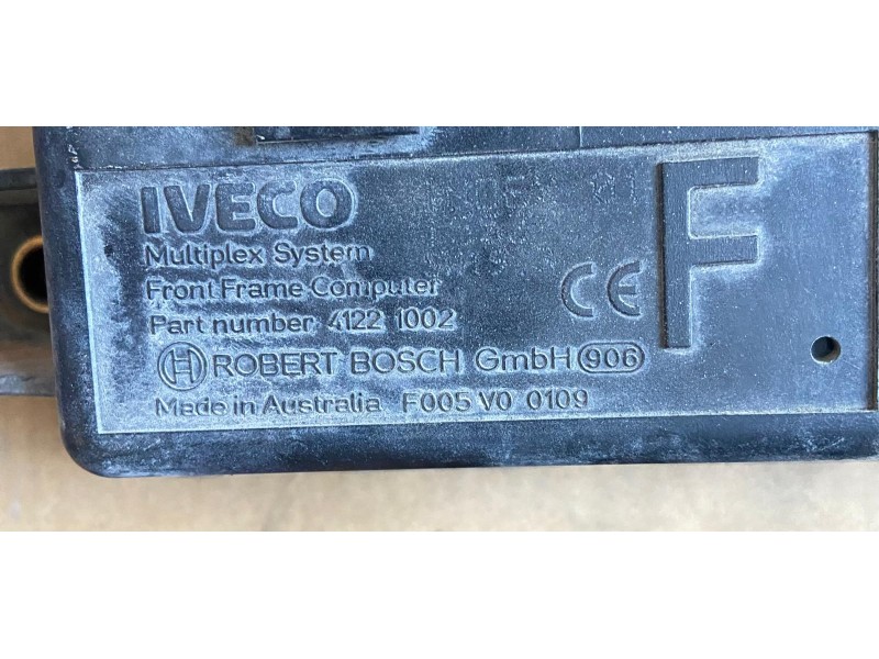 CENTRALINA IVECO BOSCH 4122 1002  F005 V0 0109 