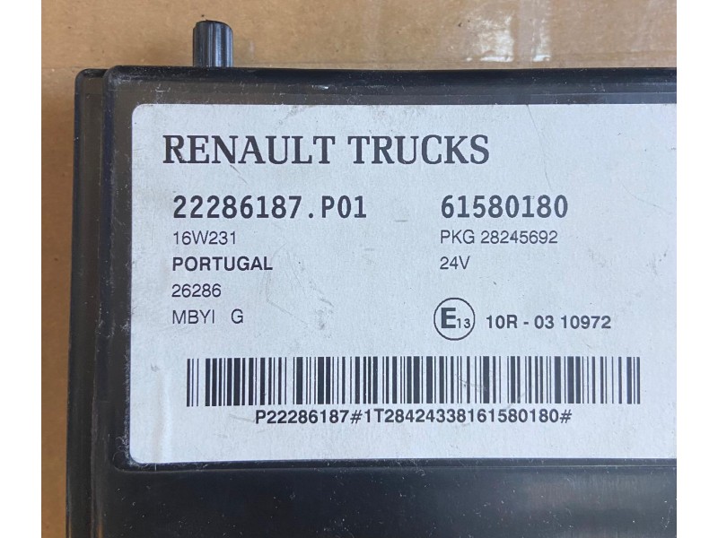 CENTRALINA RENAULT 22286187.P01