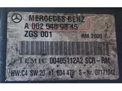 CENTRALINA MERCEDES A 002 540 90 45 ZGS 001 00405112A2