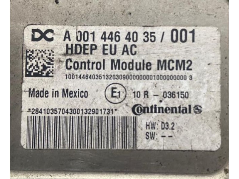 CENTRALINA MERCEDES A 001 446 40 35 