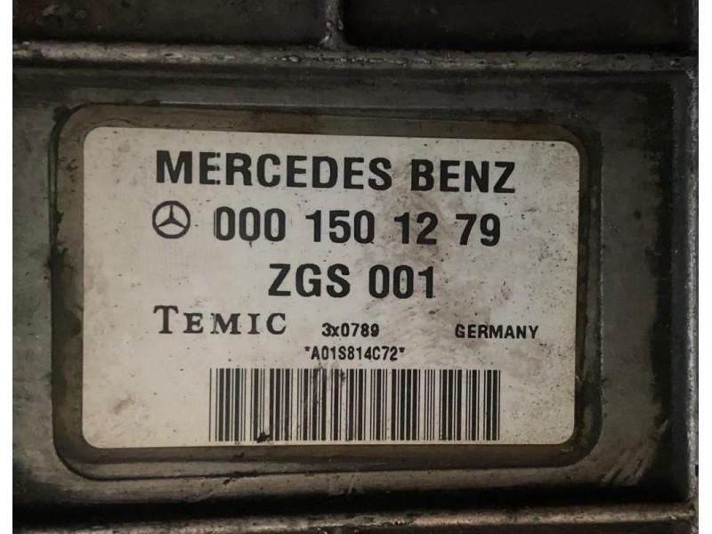 CENTRALINA MERCEDES 000 150 12 79 ZGS 001