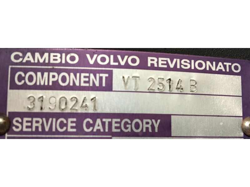 Cambio Iveco Cacciamali 100E18 ZF S6-36 Telma